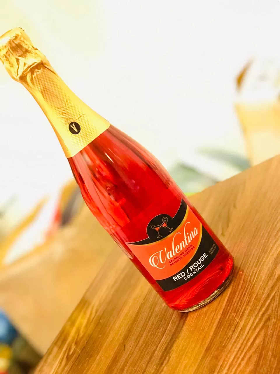 Valentino Sparkling Red Cocktail Drink 750ML (Non Alcholic) - image 1