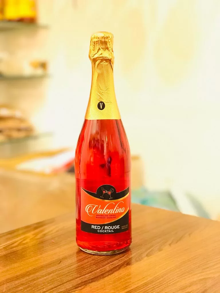 Valentino Sparkling Red Cocktail Drink 750ML (Non Alcholic) - image 2