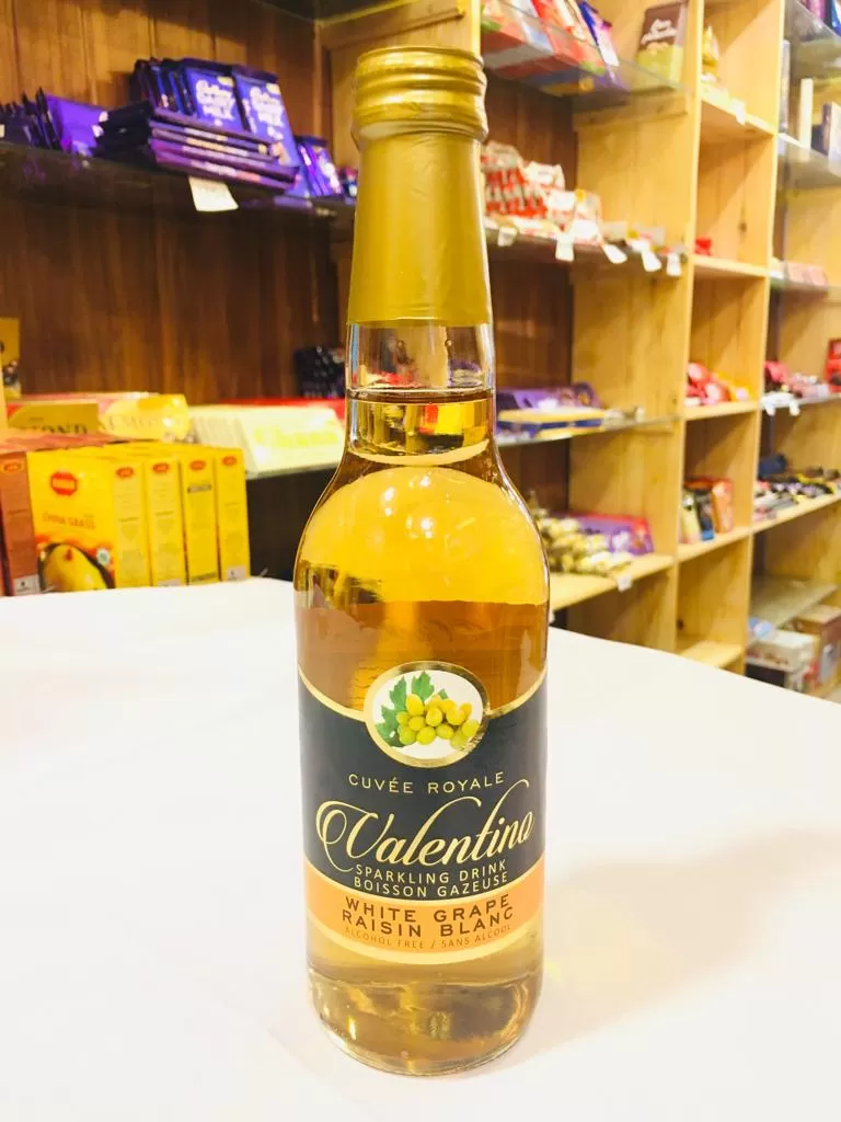 Valentino White Grape Sparkling Drink Alcohol Free 330ml