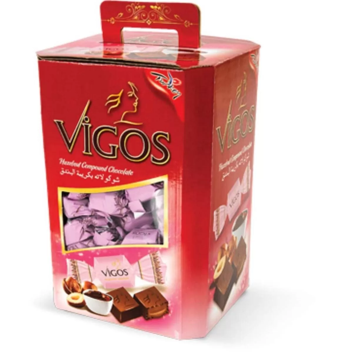 Vigos Chocolate Toffees 1kg Box (80Pcs)