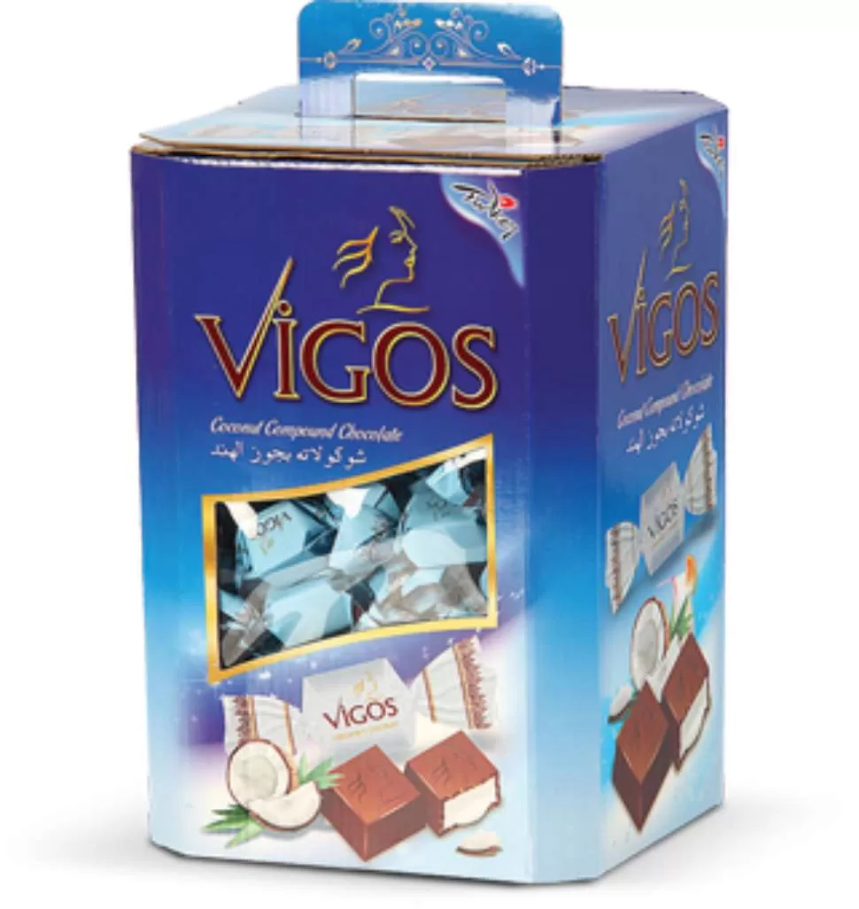 Vigos Chocolate Toffees 1kg Box (80Pcs) - image 3