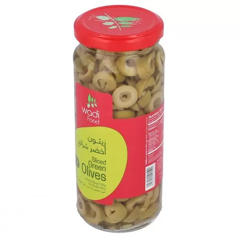 Wadi Food Sliced Green Olives 340g - image 4