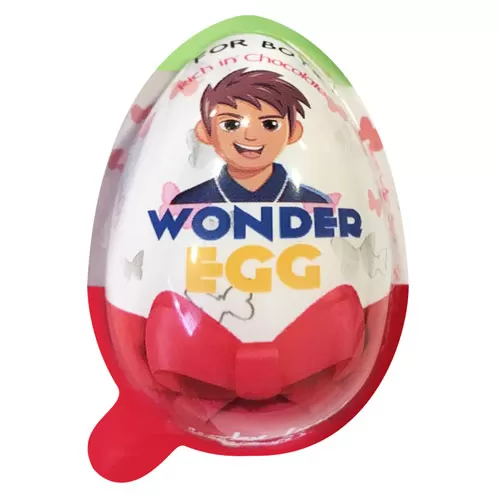 Wonder Egg Chocolate Egg with Toys for Girls & Boys