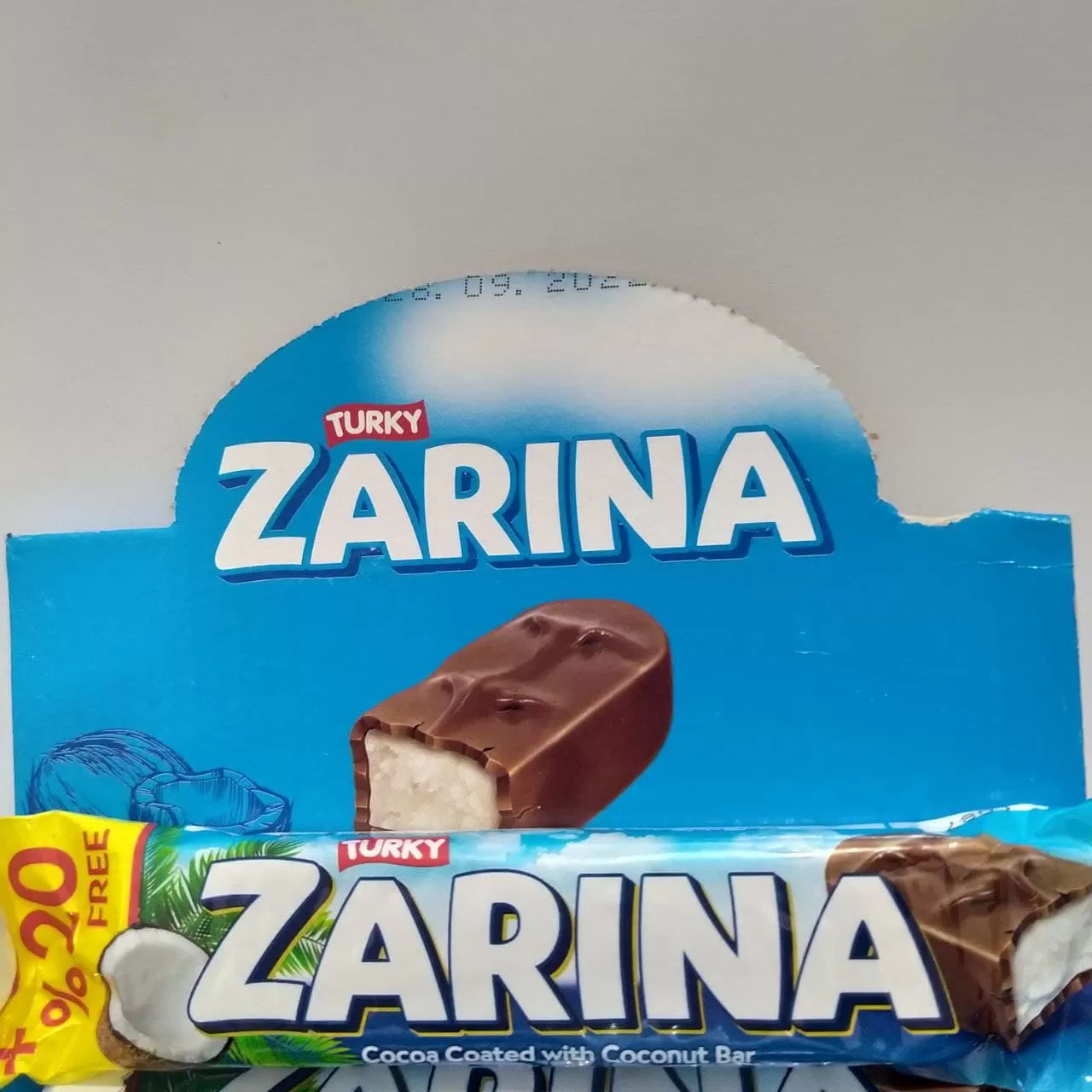 ZARINA Chocolate Covered Coconut Bar