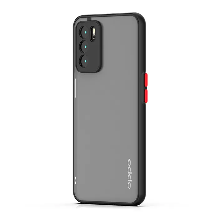 Oppo A16 Jingle Hard Mate Back Cover Black Blue