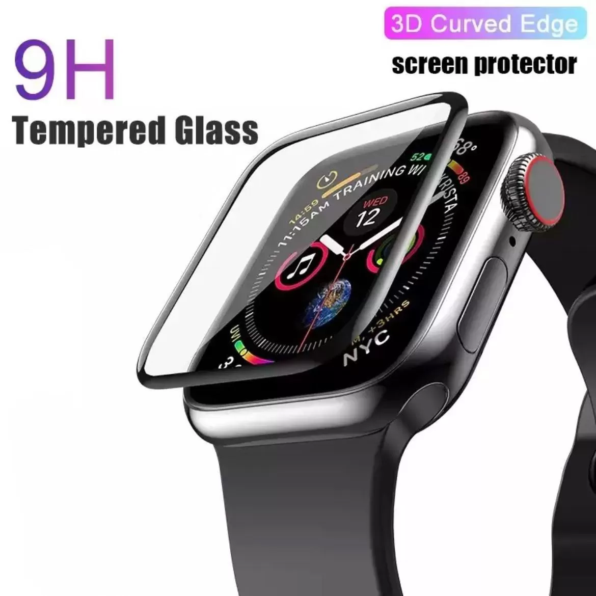 Apple Watch 40 mm Curved Full Cover Tempered Glass