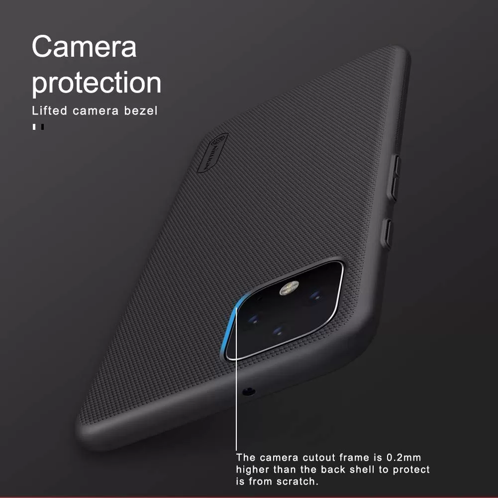 Google Pixel 4 Black High Protection Soft Tpu Back Cover
