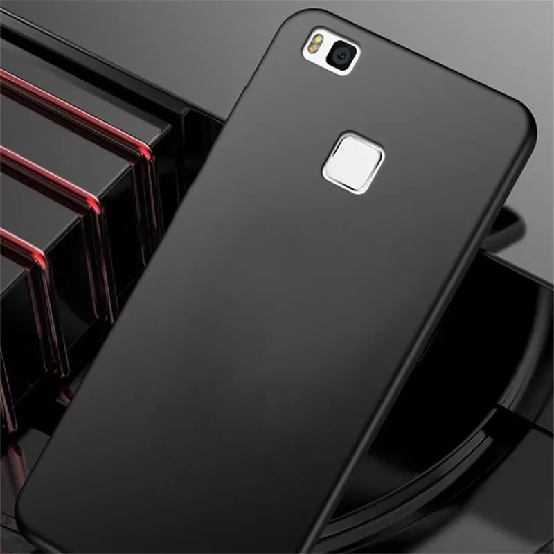 Huawei P9 Lite Black High Protection Soft Tpu Back Cover
