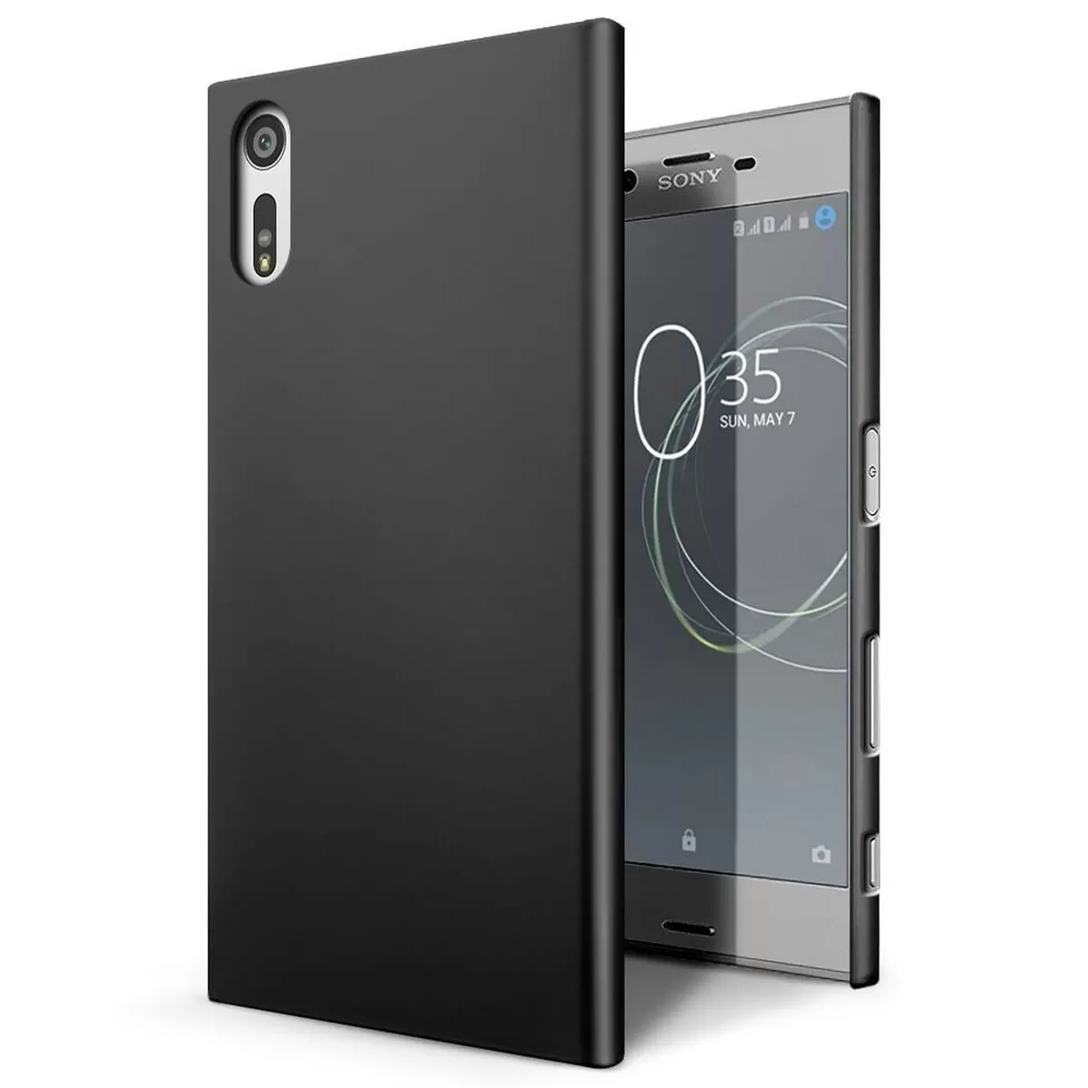 Sony Xperia XZ Black High Protection Soft Tpu Back Cover