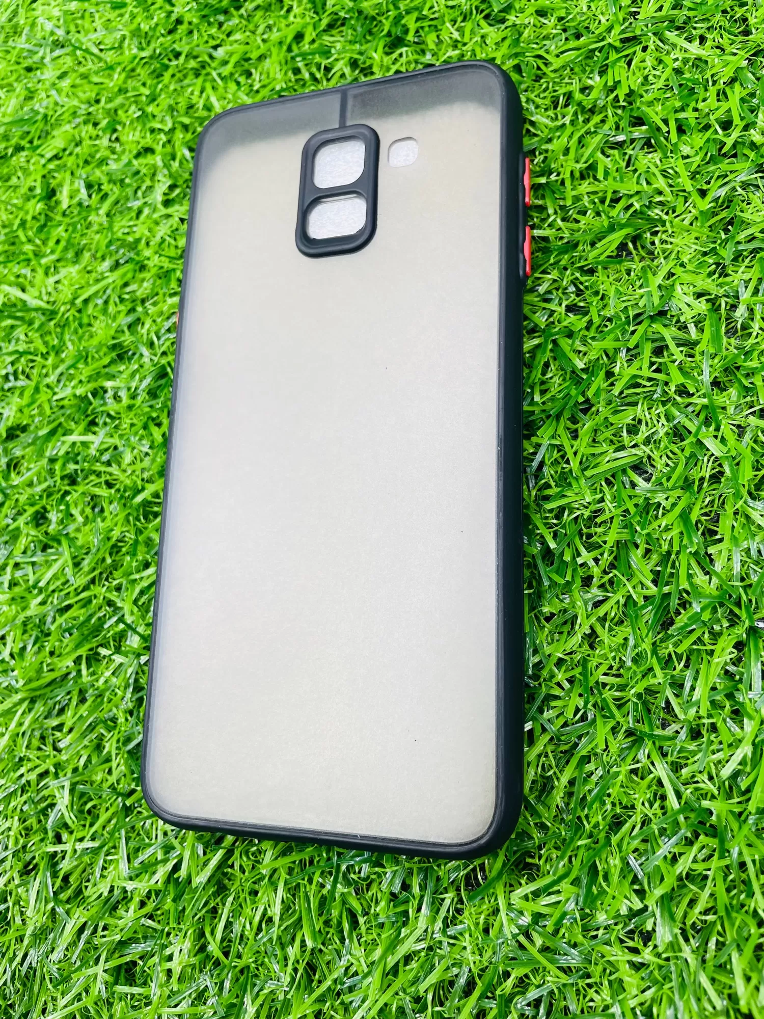 Samsung J6 Shockproof Hard Jingle Back Cover