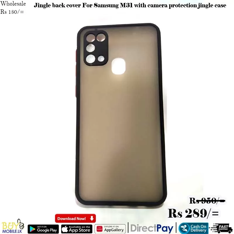 Samsung Galaxy M31 Jingle Hard Mate Back Cover