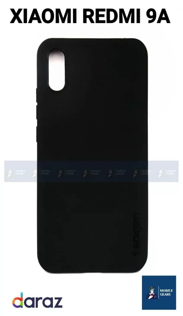 Spigen Redmi 9A Rubber Soft Back Cover