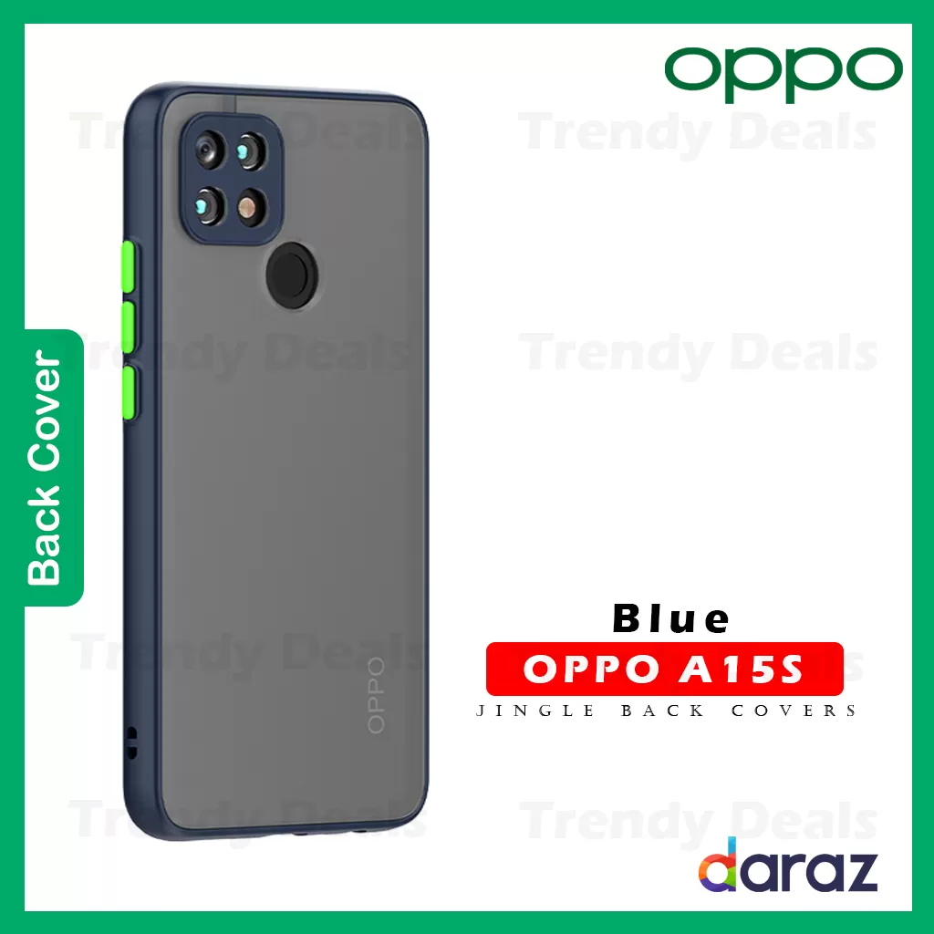 Oppo A15/A15s Jingle Hard Mate Back Cover High Protection