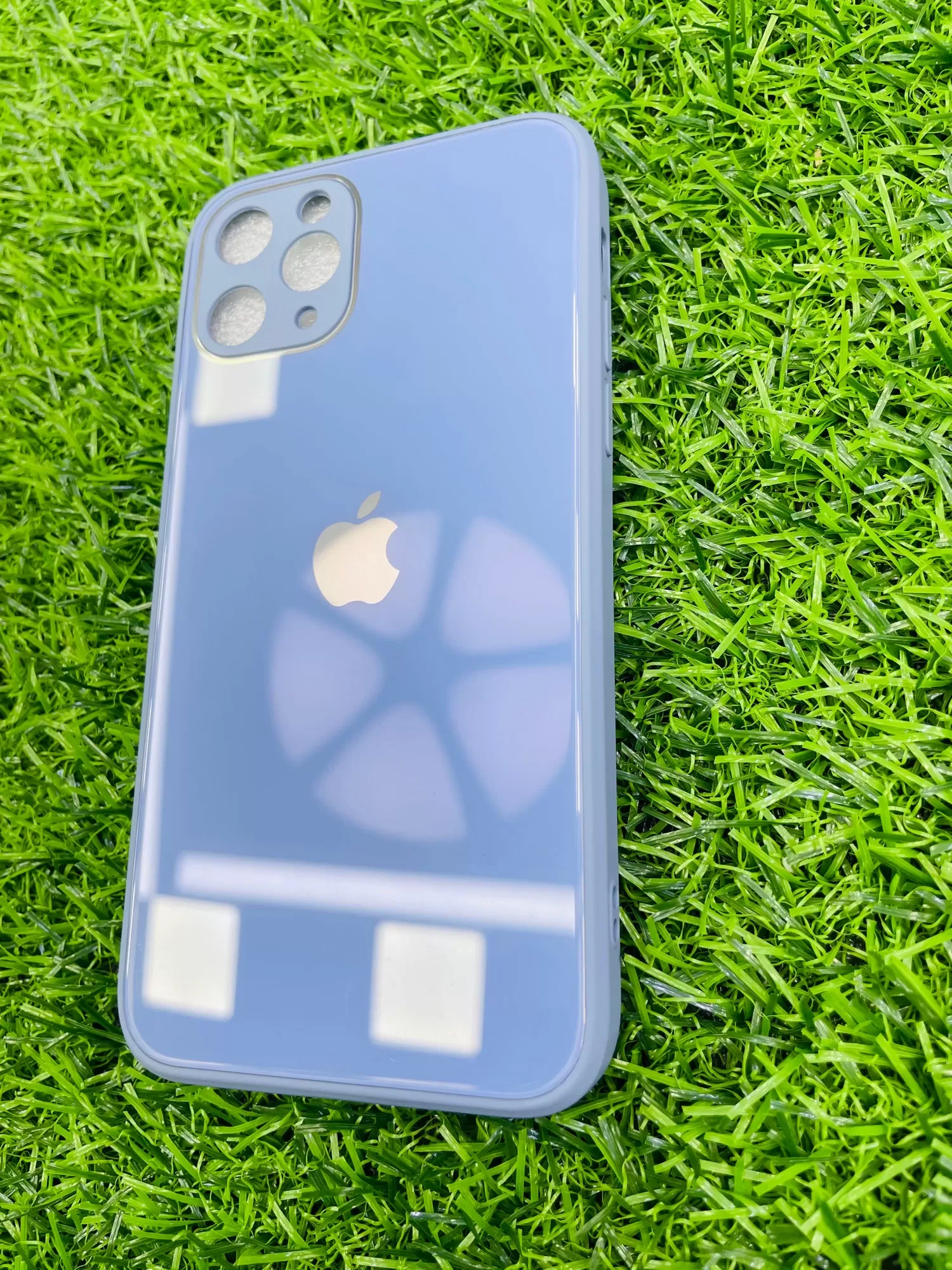 Apple iPhone 11 Pro Blue Glass Back Cover