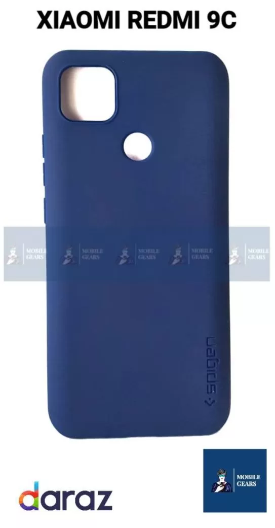 Spigen Redmi 9C Rubber Soft Back Cover