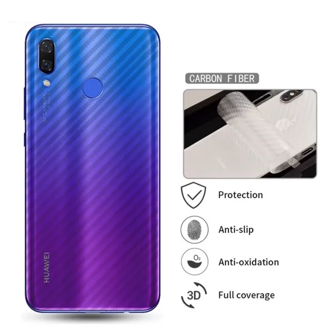 Huawei Nova 3I Carbon Fiber Rear Fibre Back Film