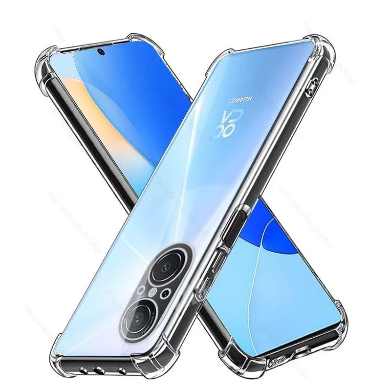 Huawei Nova 9SE Shock Proof Thick Transparent Soft Back Cover