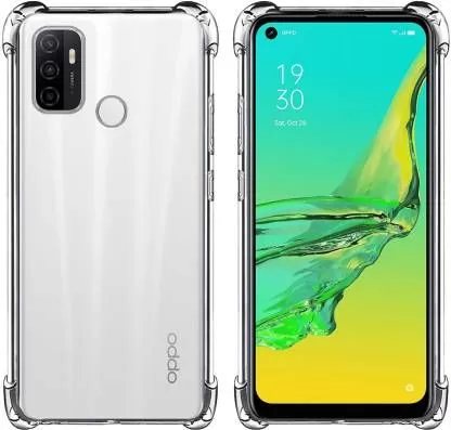 Oppo A53 Shock Proof Thick Transparent Soft Back Cover