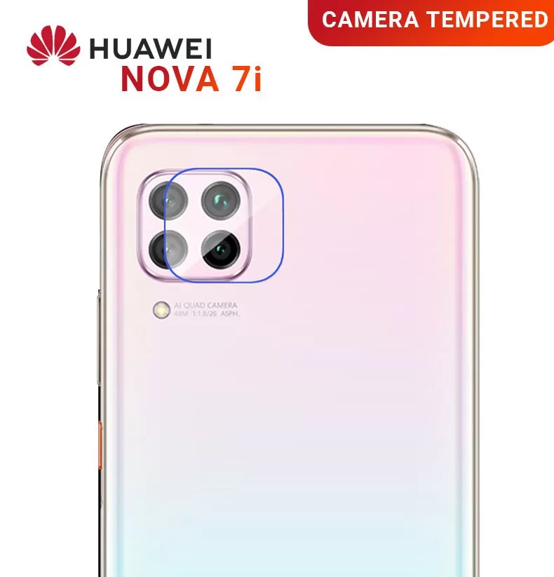 Huawei Nova 7i Clear Back Camera Lens Protector