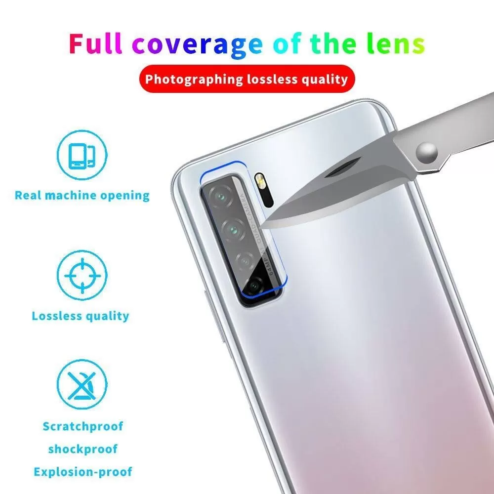 Huawei Nova 7se Clear Back Camera Lens Protector