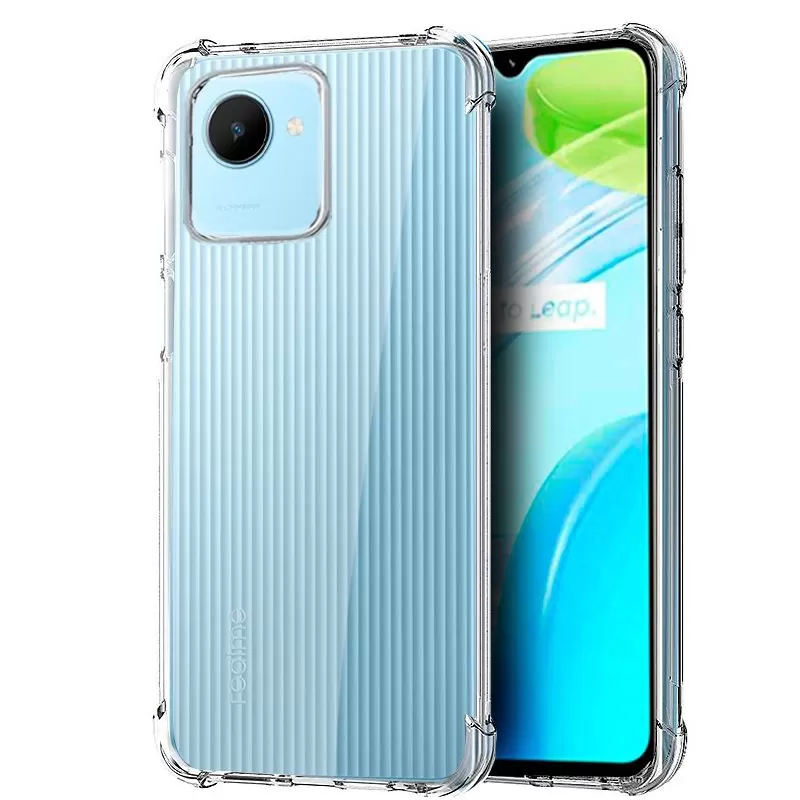 Realme C30 4G ShockProof Thick Transparent Soft Back Cover