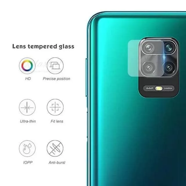 Redmi Note 9 Pro/9s Clear Camera Lens Protector