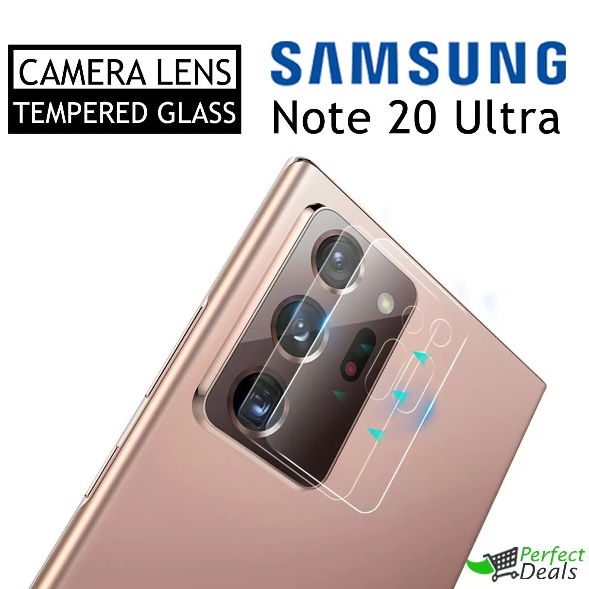 Samsung Galaxy Note 20 Ultra Clear Camera Lens Protector