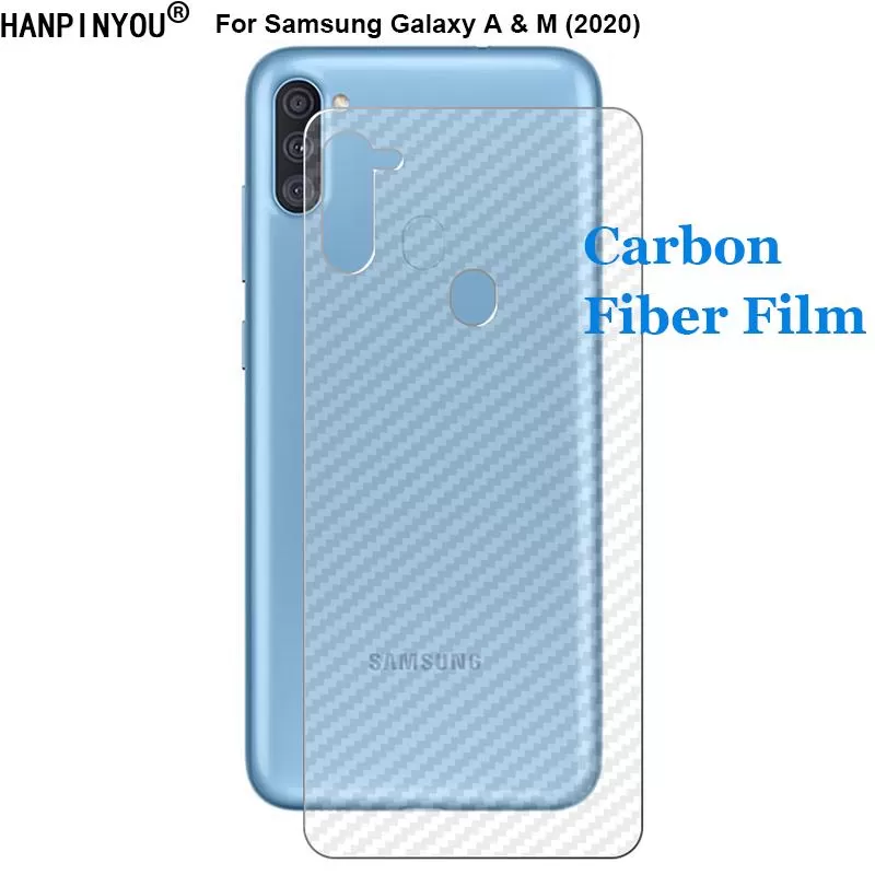 [Samsung] [A11] Clear Carbon Fiber Back Film