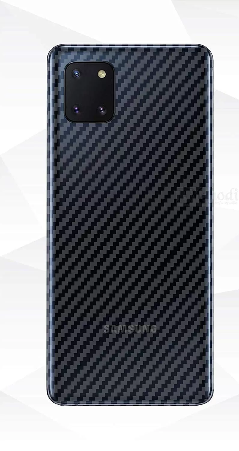 Samsung Note 10 Lite Clear Carbon Fiber Pattern Back Film