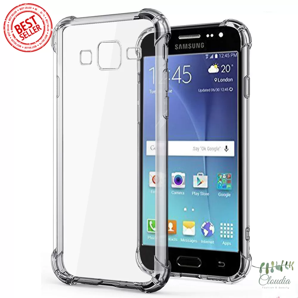Samsung J5 Shock Proof Thick Transparent Soft Back Cover