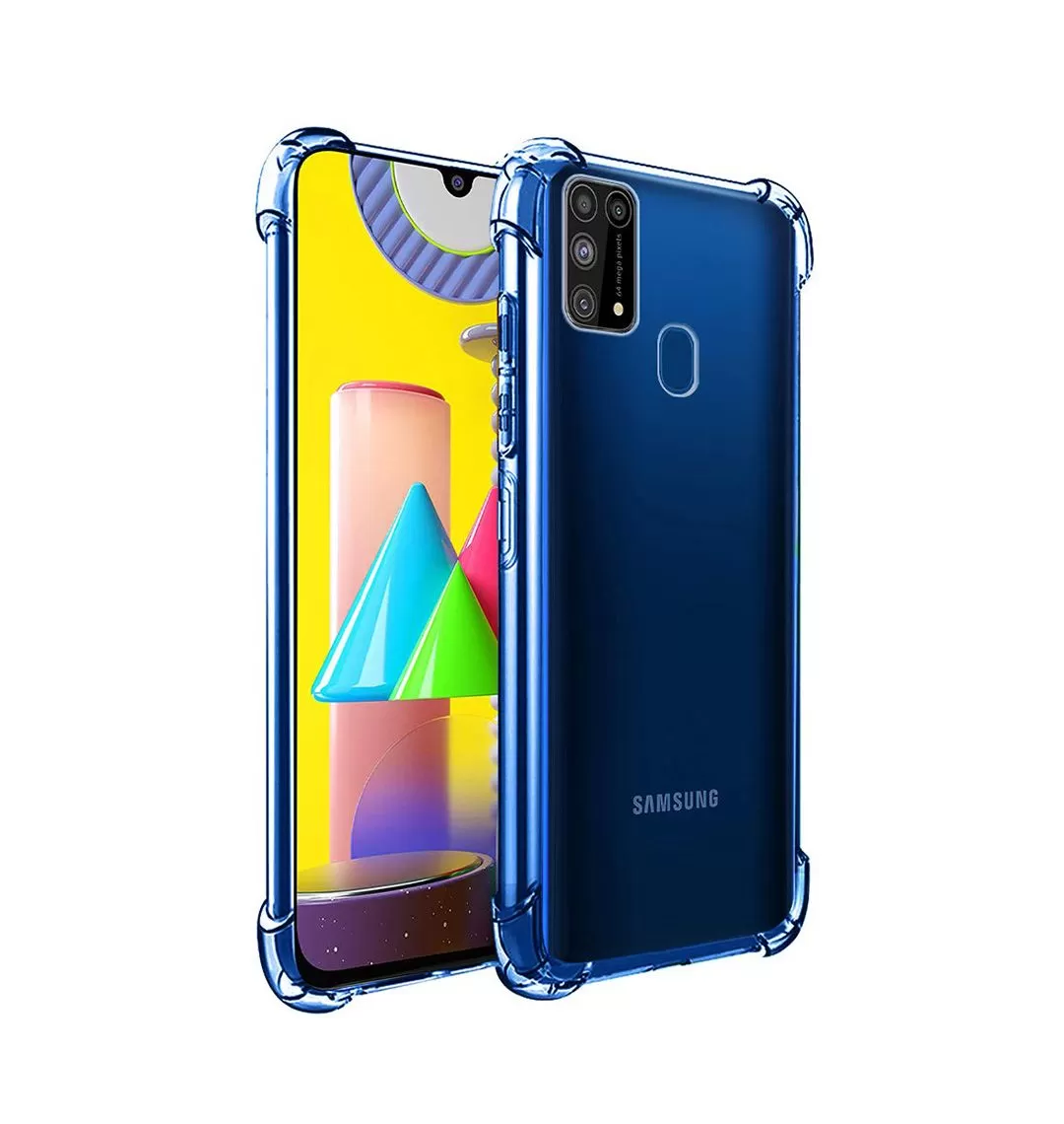 Samsung M31 Shock Proof Transparent Soft Back Cover