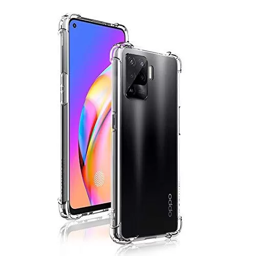 Oppo F19 Pro Clear Shock Proof Transparent Soft Back Cover