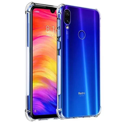 Redmi Note 7 Clear Shock Proof Back Cover