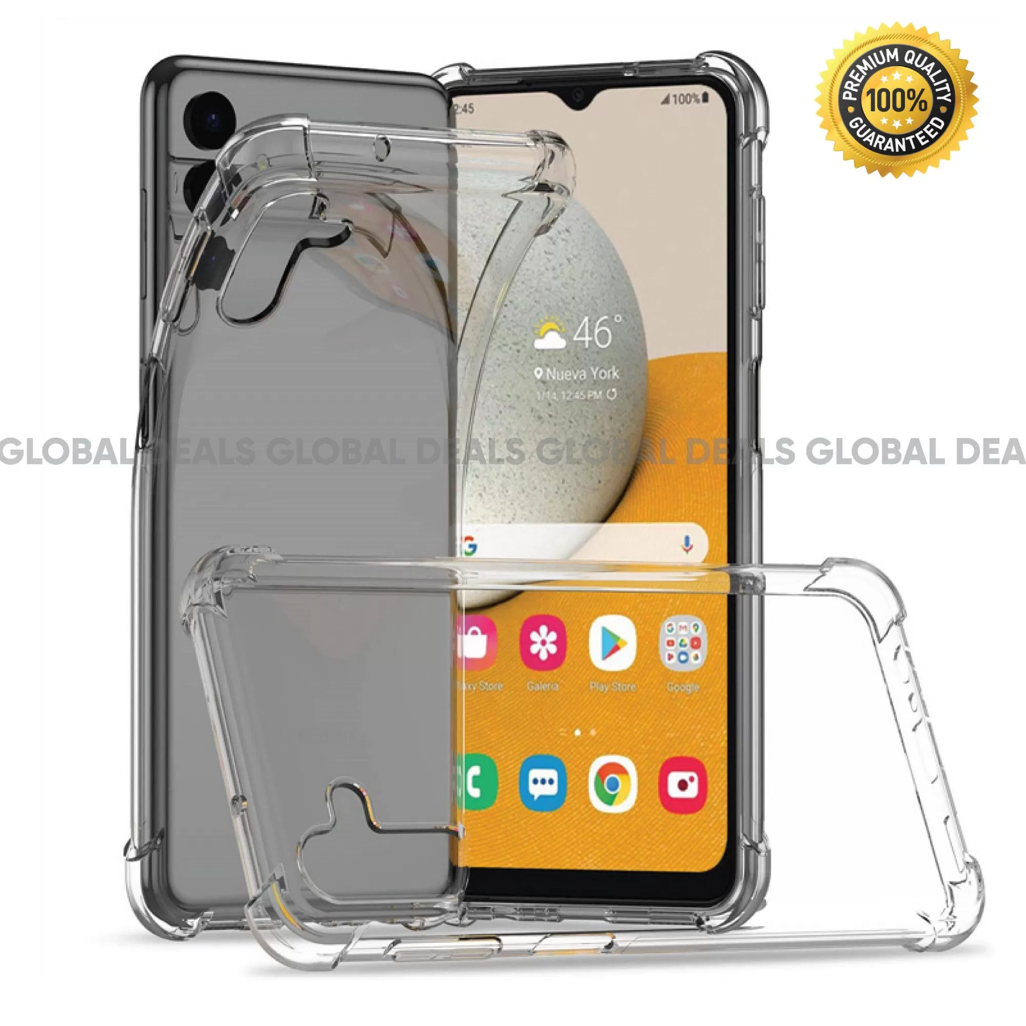 Samsung Galaxy A04s Clear Shock Proof Transparent Soft Cover