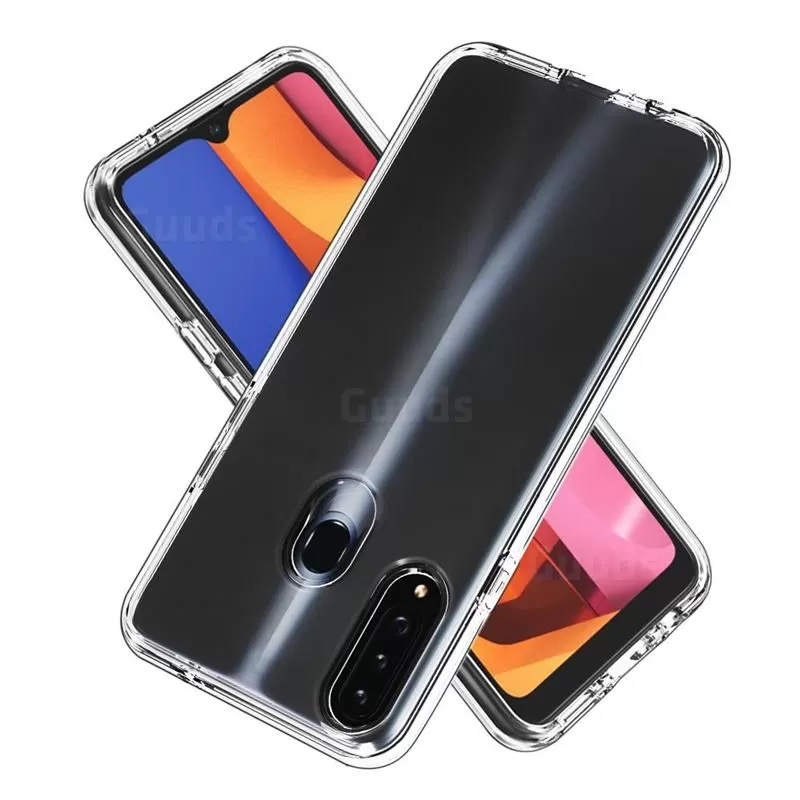 Samsung Galaxy A20s Clear Shock Proof Back Cover