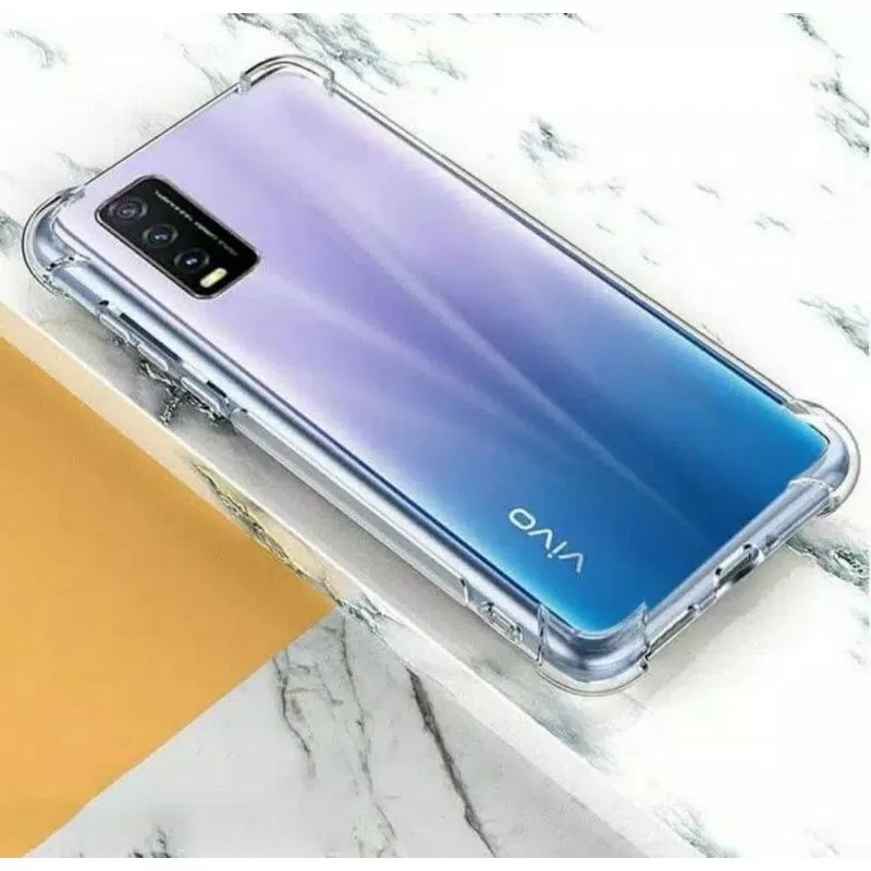 Vivo Y20 Clear Shock Proof Soft Back Cover