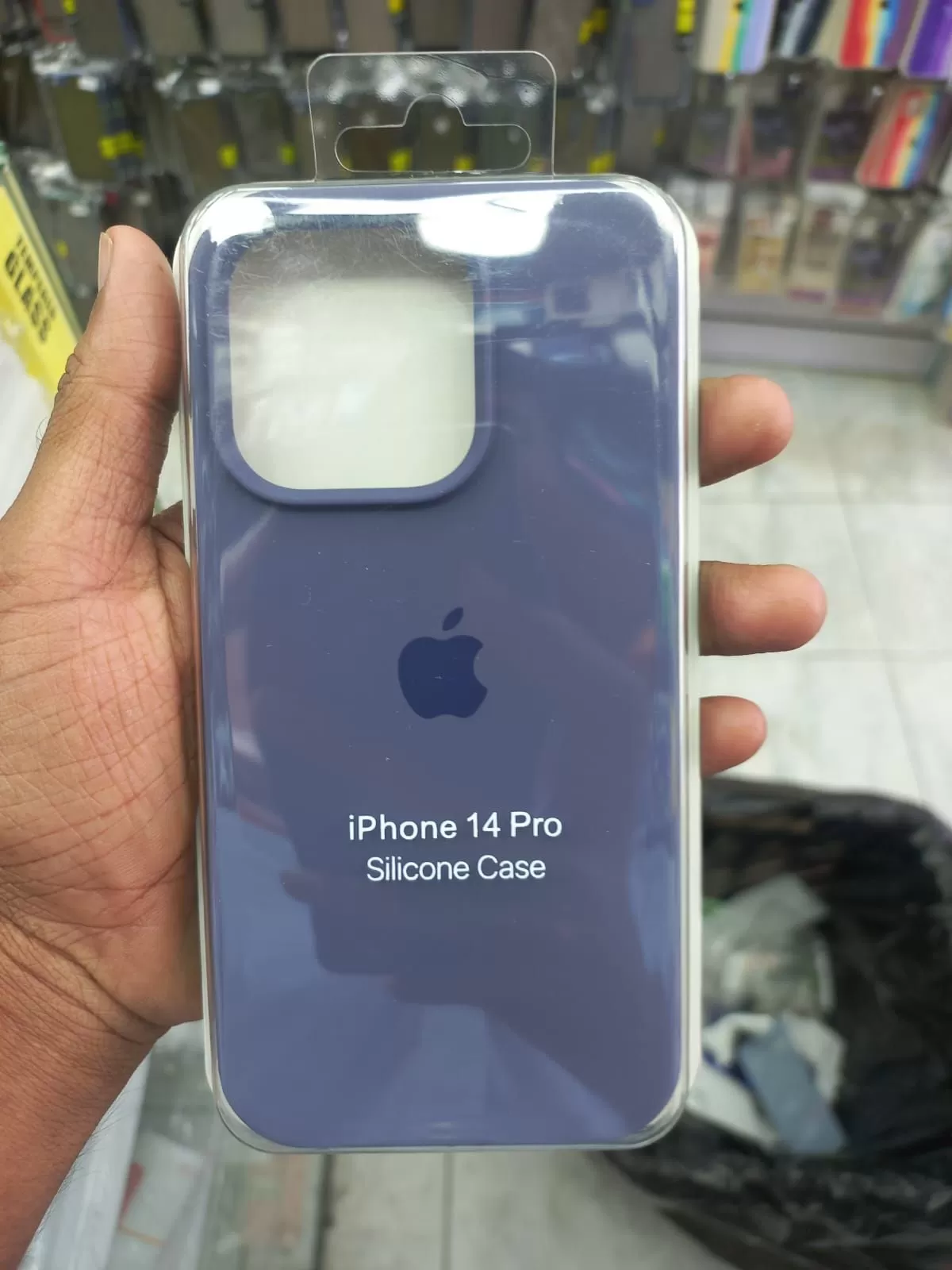 Apple iPhone 14 Pro Dark Blue OG Silicone Case