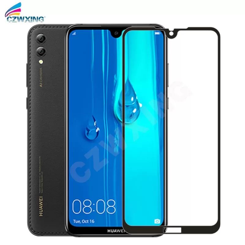 Huawei YMAX Full Glue Tempered Glass Black