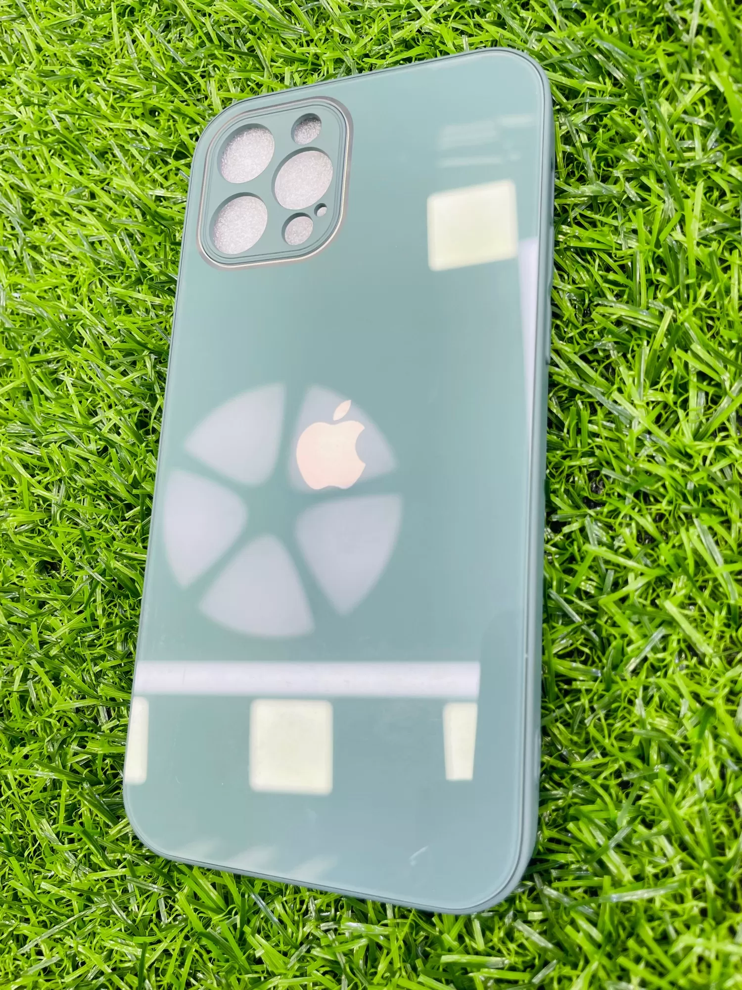 Apple iPhone 12 Pro New Green Glass Back Cover