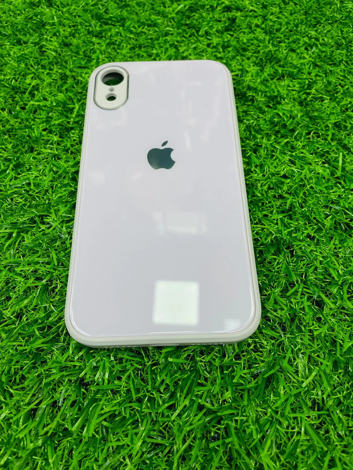 Apple iPhone XR Pink Glass Back Cover