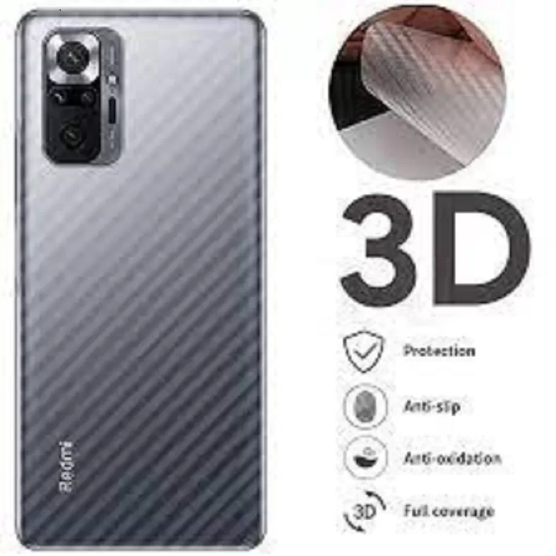 Redmi Note 10 Pro Carbon Fiber Back Film