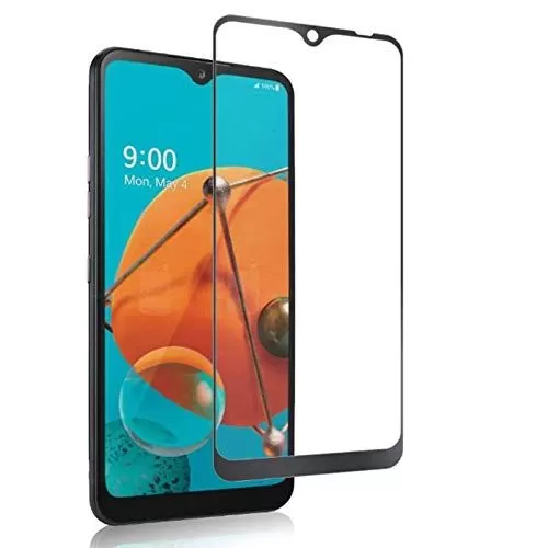 LG K51 Tempered Glass Screen Protector Black Quality