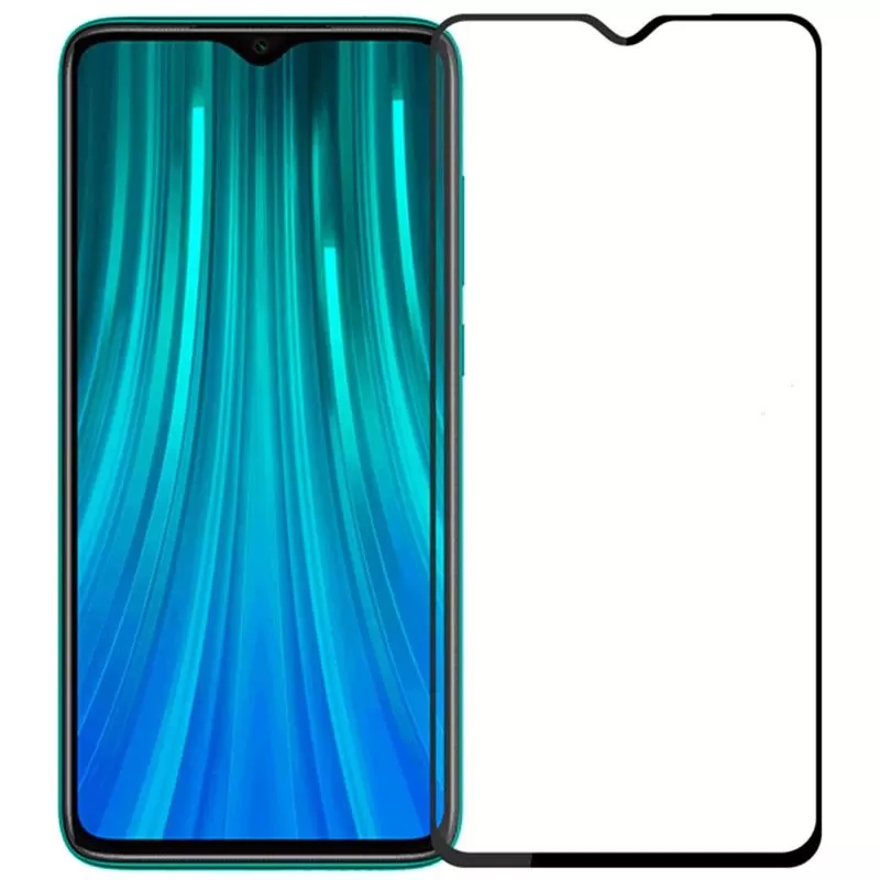 Redmi 9 Tempered Glass Screen Protector Black