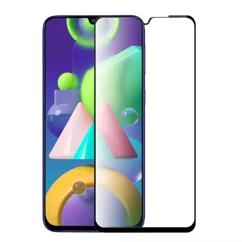 Samsung Galaxy A42 5G Tempered Glass Black Screen Protector