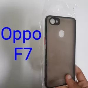 Oppo F7 Jingle Hard Mate Anti Shock Back Cover