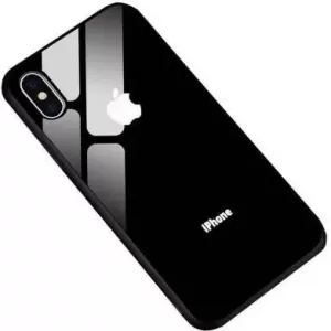 iPhone Xs Max Black Glass Case