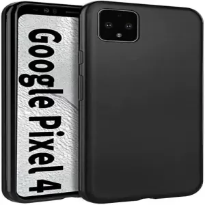 Google Pixel 4 Black High Protection TPU Back Cover