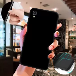 Vivo Y1S Black High Protection Soft Tpu Back Cover