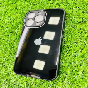 Apple iPhone 14 Pro Black Glass Back Cover