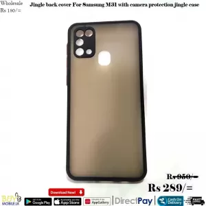 Samsung Galaxy M31 Jingle Hard Mate Back Cover